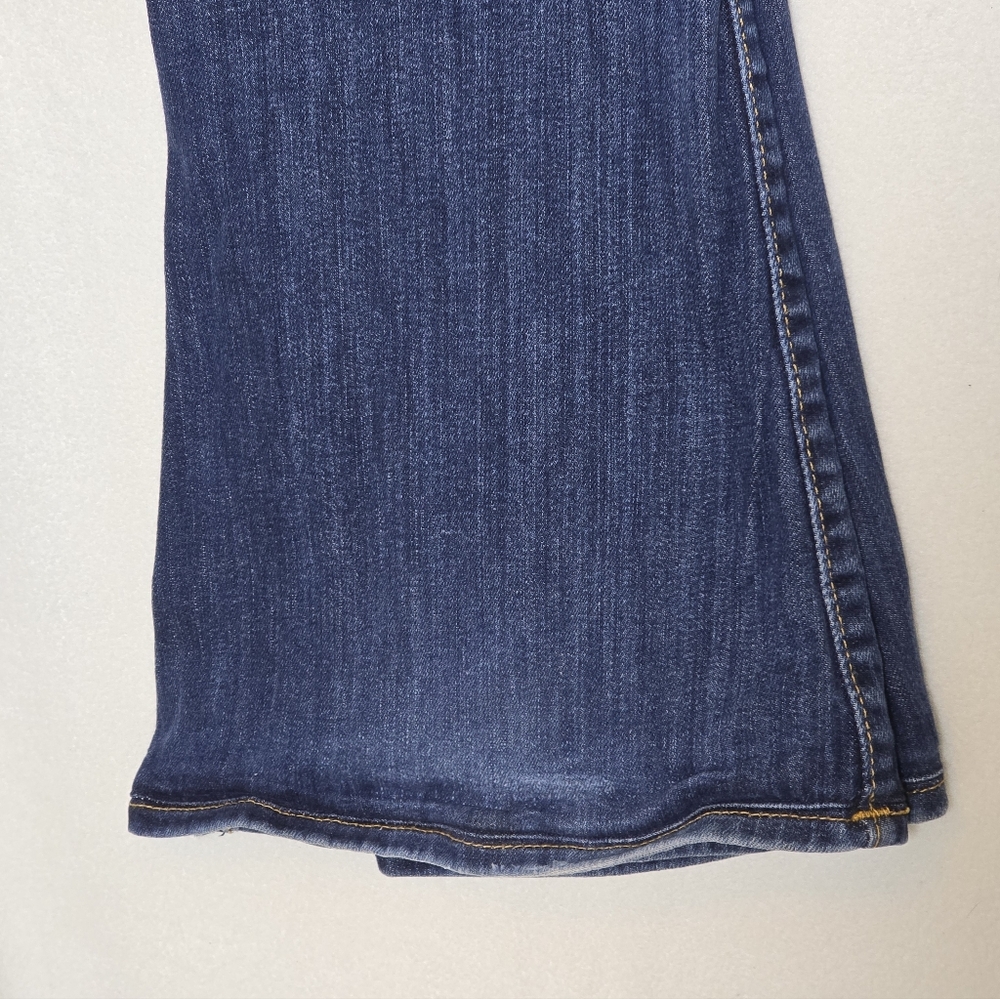 True Religion Womens Low Rise Flared Jeans Sz 28 - Picture 4 of 6